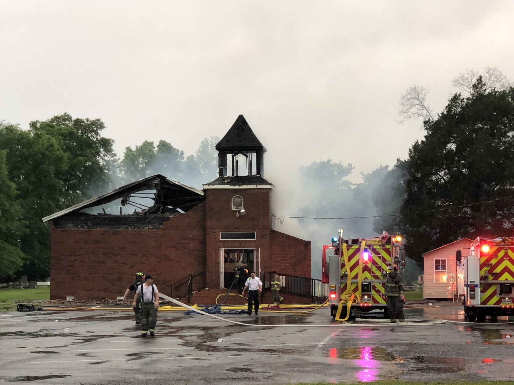 church fire